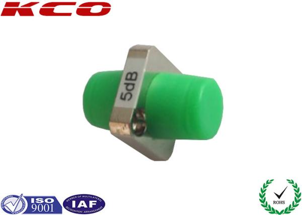 Quality FC APC Single Mode Fiber Optic Attenuator Bulkhead Type High Precision for sale
