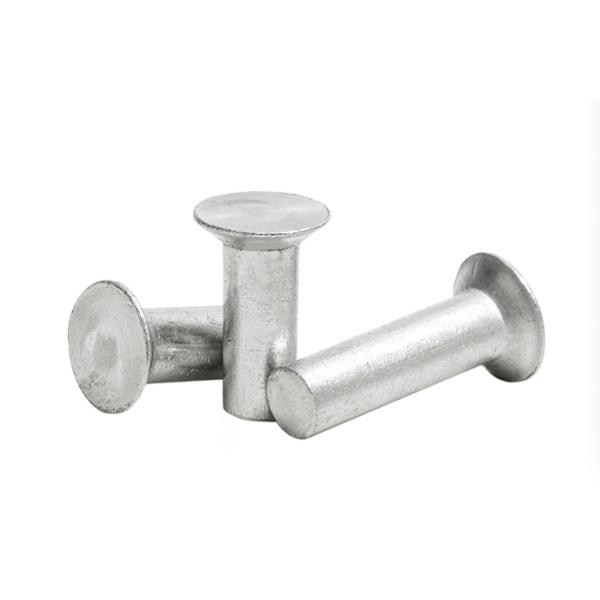 M1-M30 Aluminium Solid Rivets Flat Head , CSK Head Rivets Lightweight