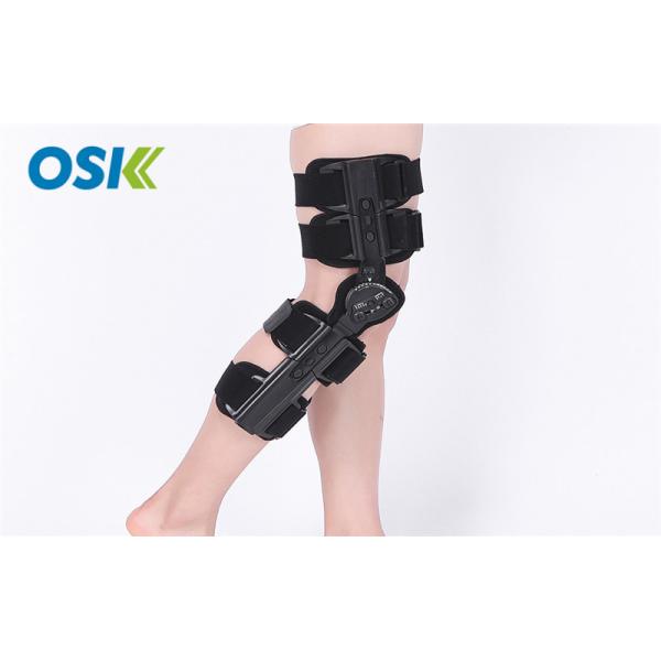 Medical Vertical Knee Brace , Hinged Knee Joint Support Brace Long - Term Use