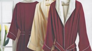 China 5 Star Hotel Towelling Robe Luxury Hotel Bathrobe 1000-1800g Terry Cotton on sale