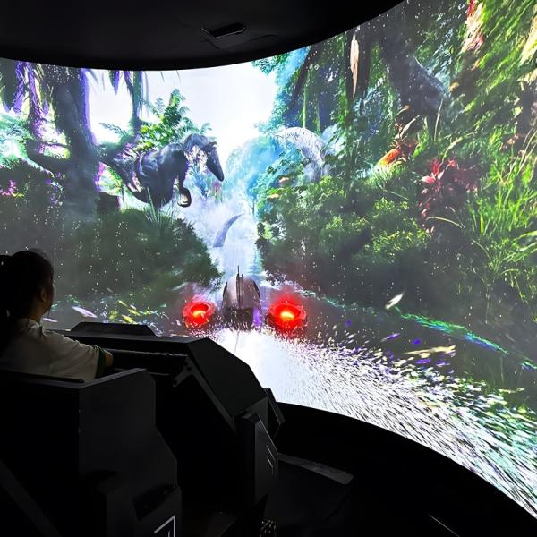 Quality Orbit Cinema Immersive Projector 5D Visual Motion Immersive Track for sale