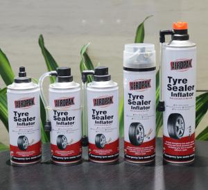Non Toxic 450ml Tubeless Tyre Puncture Sealant Auto Emergency Tool Kit