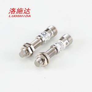 Buy cheap M8 Shorter 53mm Cylindrical Inductive Proximity Sensor Switch With M12 4 Pin Plug Connector product