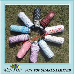 China 19.5 Aluminum Polyester Folding Umbrella on sale