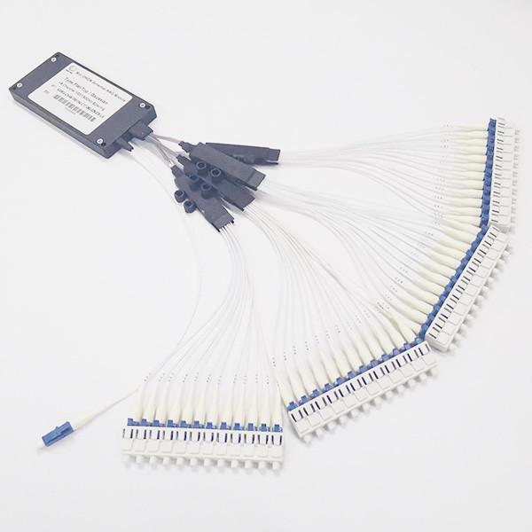 Quality C Band Mini WDM MUX DEMUX 48 / 40 Channel 100GHz Athermal AWG Module Gaussian Style for sale