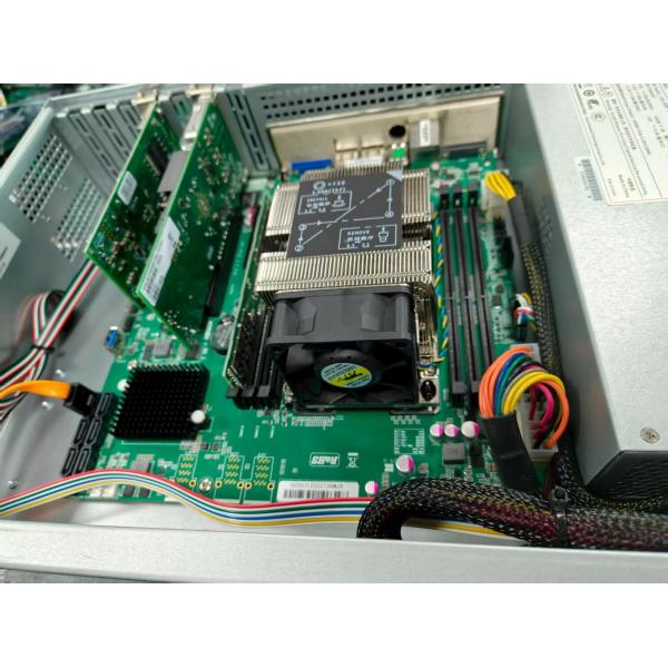 Zynshield 2U C621 Intel Xeon 2rd Generation 4210 LGA3647 IPMI Rail Kits Server Supporting 40Gbps QSFP+ SFP+ Optical Expansion Cards