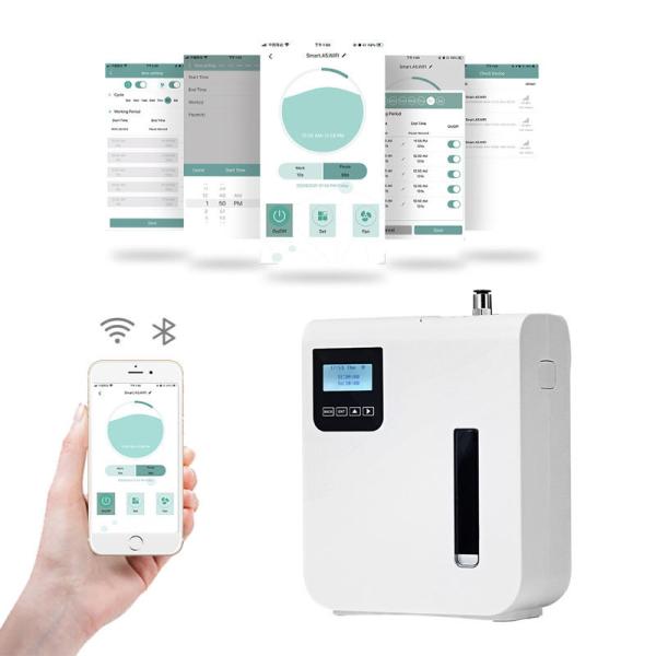 Quality Cold Atomization Pure Essential Oil Aromatherapy Machine Smart WIFI Control Wall-mounted Home Commercial Aromatherapy Machine for sale