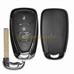 Reliable 4 Button Car Remote , Small Size Chevrolet Optra Key Shell Long Warranty