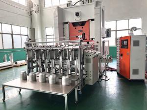 12000 Pcs / Hour Automatic Aluminium Foil Container Making Machine For Large Scale Production