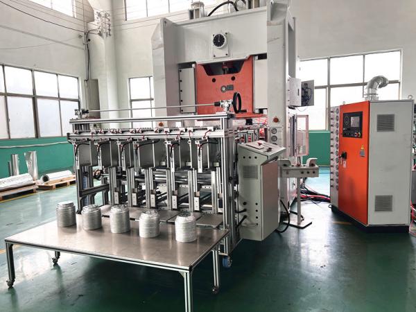 Quality 12000 Pcs / Hour Automatic Aluminium Foil Container Making Machine For Large Scale Production for sale