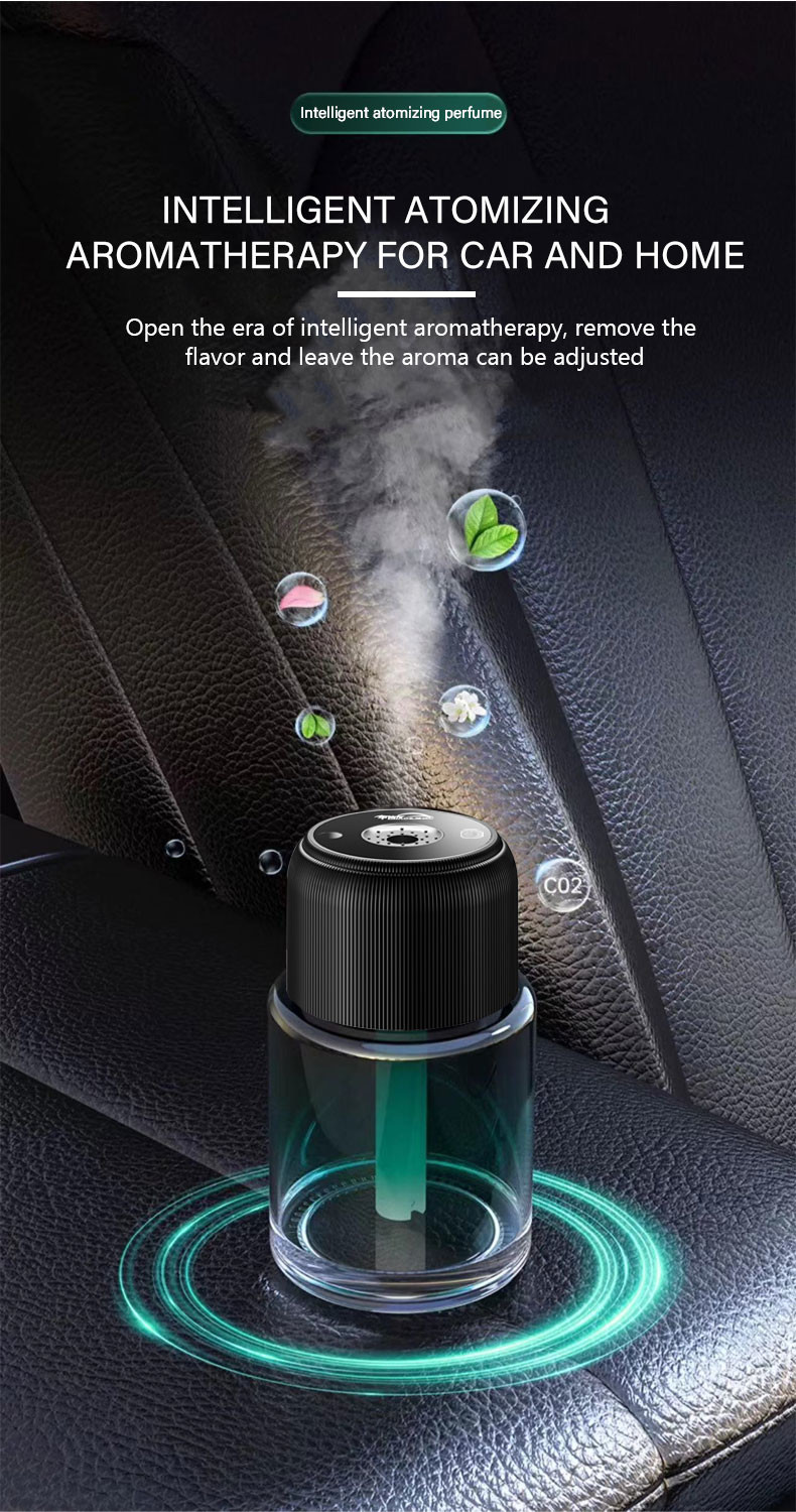Type C Powered Car Aromatherapy Machine Intelligent Control Car Scent Diffuser
