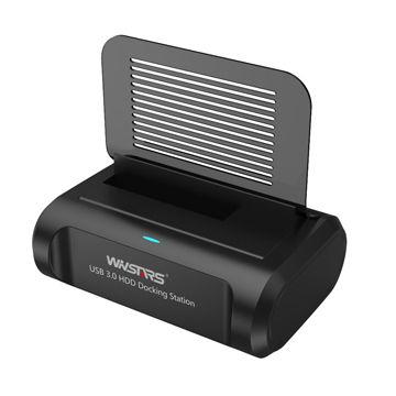 Quality 5Gbps USB 3.0 dock station, supports all 2.5/3.5-inch SATA hard drive for sale