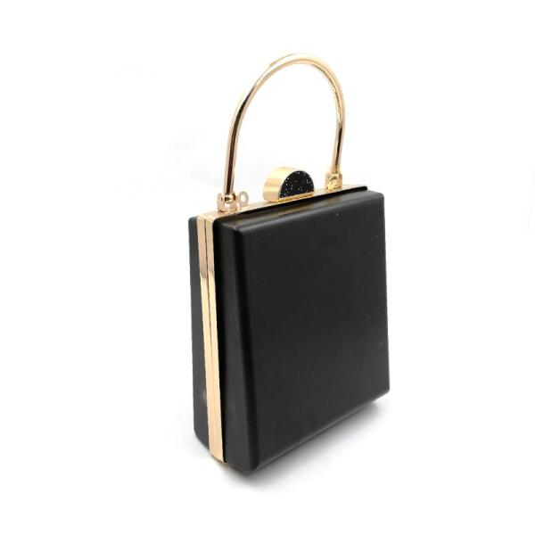 Quality Easy Open Simple Metal Clasp Box Clutch Frame With Handle for sale