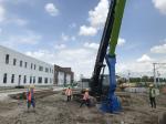 Multipurpose Sheet Pile Driving Machine , 32Mpa Vibro Machine For Sheet Pile