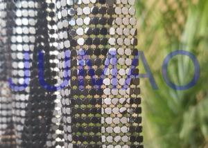 Various Color Metal Mesh Cloth Aluminum Alloy 4 Sequins With Images On Surface