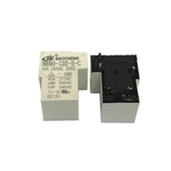 Quality SPST AC 110V / 120V Power Relay 50A 0.9W White Sealed 2.5KV NB90-AC120S-S-AW for sale