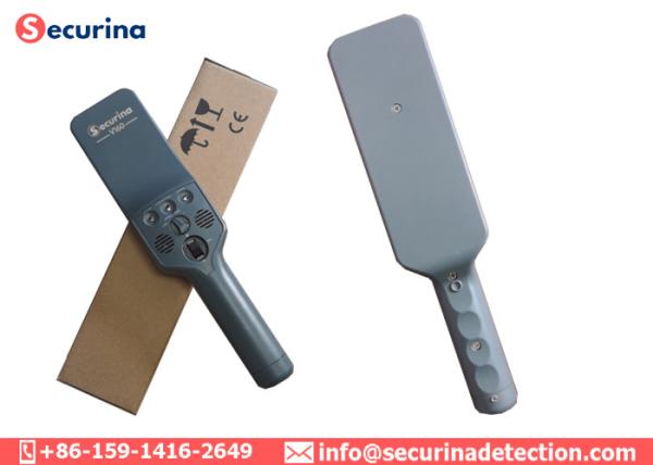 Quality Battery Operated Super Security Metal Detector Wand Portable With Adjustable Sensitivity for sale