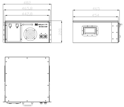 Commercial Rechargeable Lithium Ion Battery Pack 32V 150Ah Compact Size