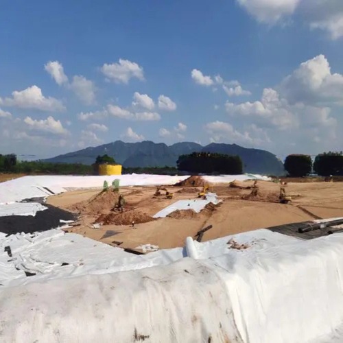 density Polyethylene Plastic Geotextile and Geonet 3D Composite Drainage Net Ideal