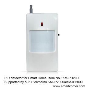 China 433MHz Wireless Home GSM Alarm / PIR Alarm Detector / Burglar Alarms for wifi ip cameras on sale