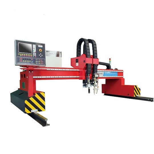 F2300 Gantry Type CNC Fiber Laser Cutting Machine 1000w For Metal Sheet Multi Torch