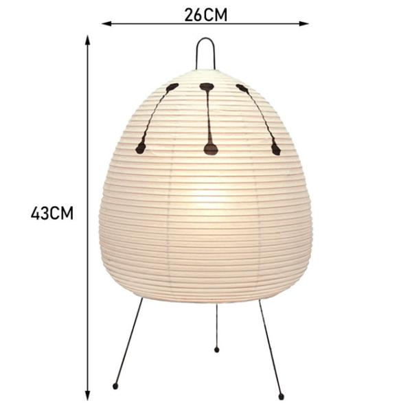 Noguchi lamp Modern Japanese rice Table Lamp LED minimalist For Bar Living Room Study Decor lamp（WH-MTB-266）