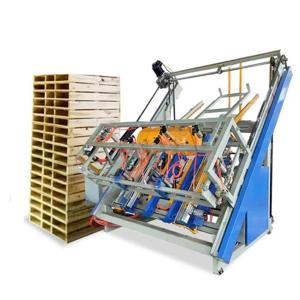 Buy cheap Hydraulic CNC Stringer Wooden Pallet Chief Nailing Machine product