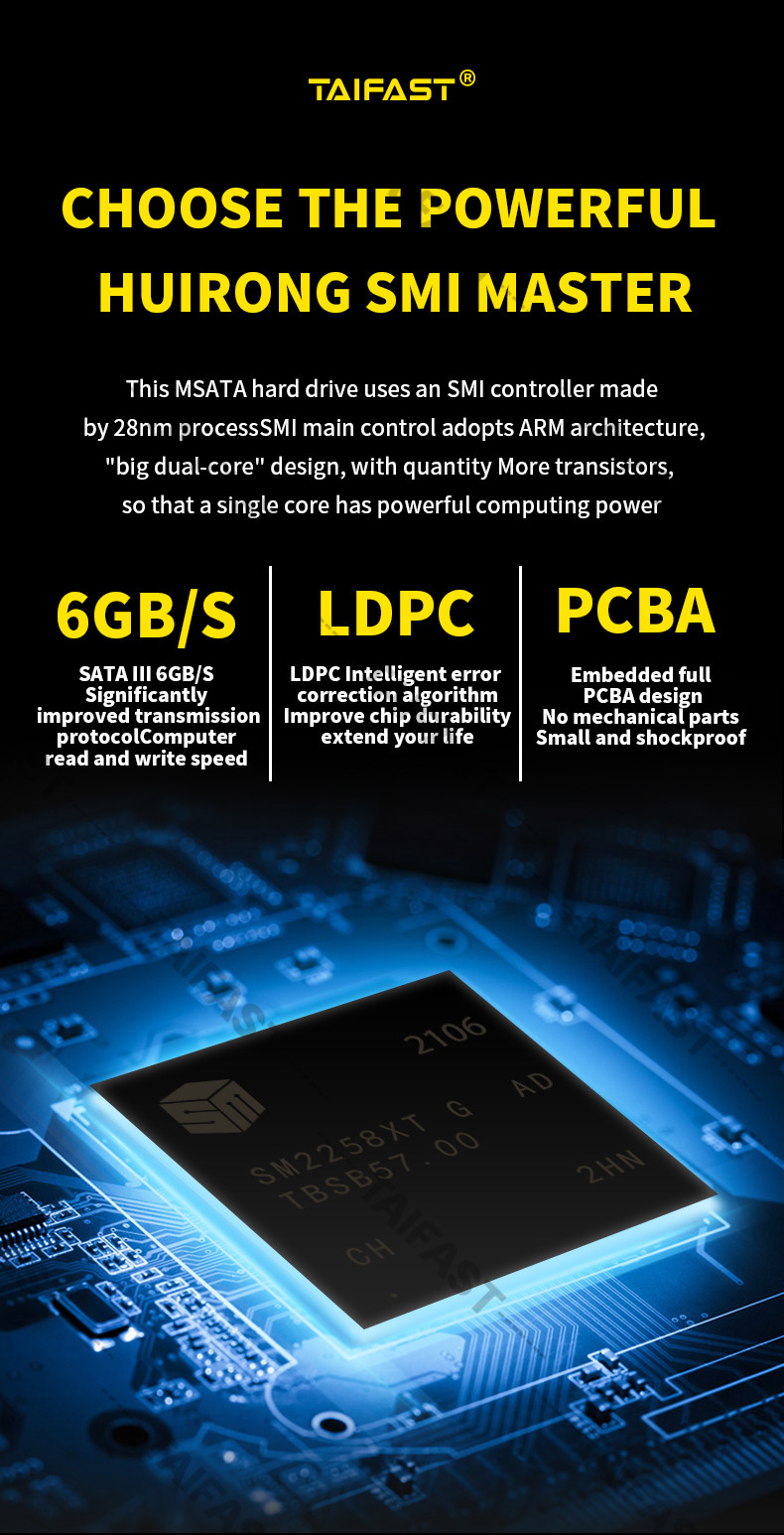 240gb LDPC Msata solid state drive SSD 500MB/S Laptop Sata3 Hard Drive