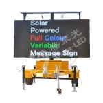 Traffic Road Arrow Message Guidance LED Sign Trailer 2.56x1.28m Vms Led Display