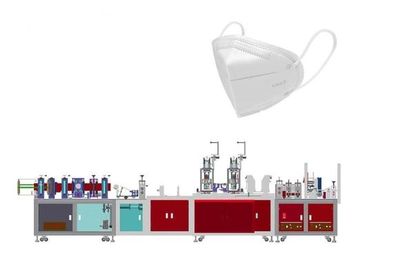 Quality Nonwoven Fabric Disposable N95 Face Mask Making Machine for sale