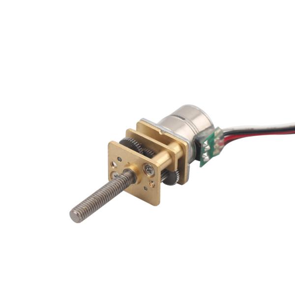 Quality 5V 10mm Geared Stepper Motor 2 Phase 4 Wires 18° Stepper Motor With Metal Gear Box SM10-816G for sale