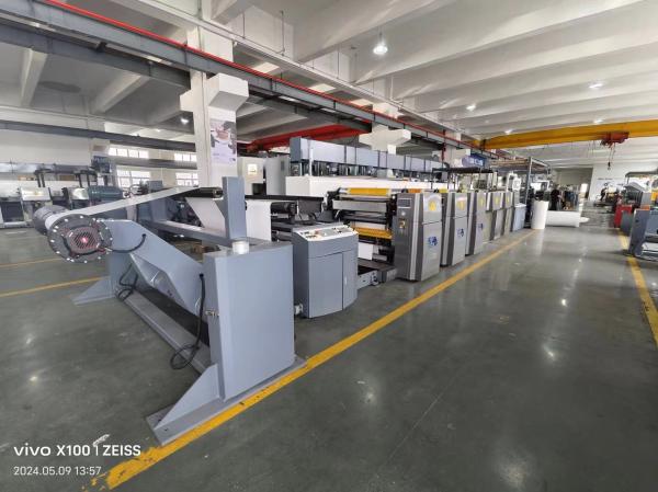 Automatic Register Position Memory Unit Type Flexo Printing Machine for Various