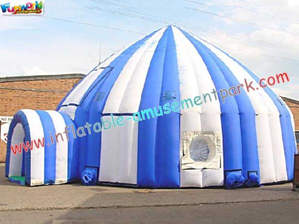 Quality Outdoor 10M Inflatable Party Tent Airtight Dome With Thick D Anchor Point for sale