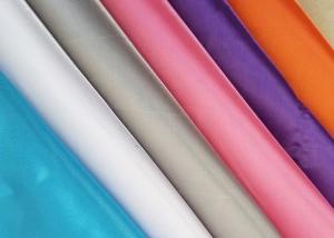 China Eco-friendly 100% recycled polyester RPET Microfiber Satin fabric on sale