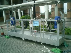 zlp800 tope quality suspended platform / cradle / gondola / suspended scaffolding