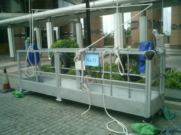 Quality zlp800 tope quality suspended platform / cradle / gondola / suspended scaffolding for sale