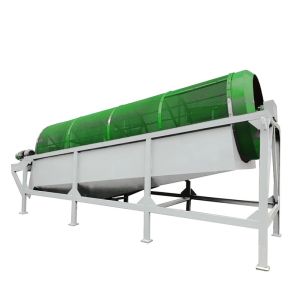 Garden Wedge Wire Small Rotary Trommel Drum Screen In Mining