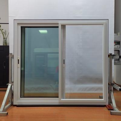 Quality Double Tempered Glasses PVC Sliding Windows Customized Folding Upvc Windows White for sale