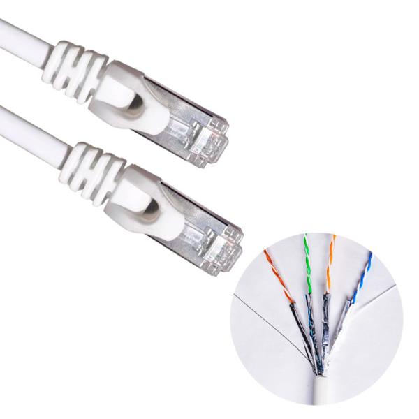 Quality LSZH Jacket 1m Length 10gbps Ethernet Cable Passed Fluke Test for sale