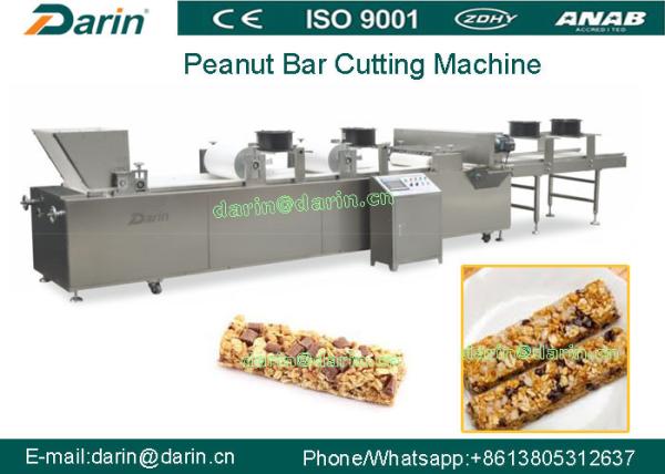 Quality High Output 200 - 400kg/hr Peanut bar making machine , snack maker machine for sale