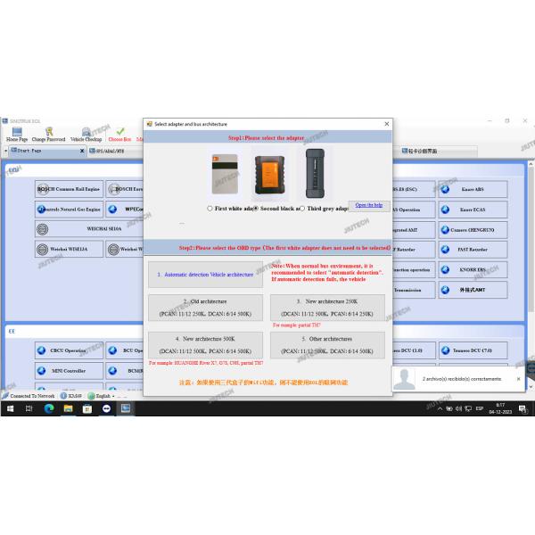 New For SINOTRUK HOWO esttc Diesel Engine Heavy Duty Truck Diagnostic Tool For Sinotruck Diagnostic Interface