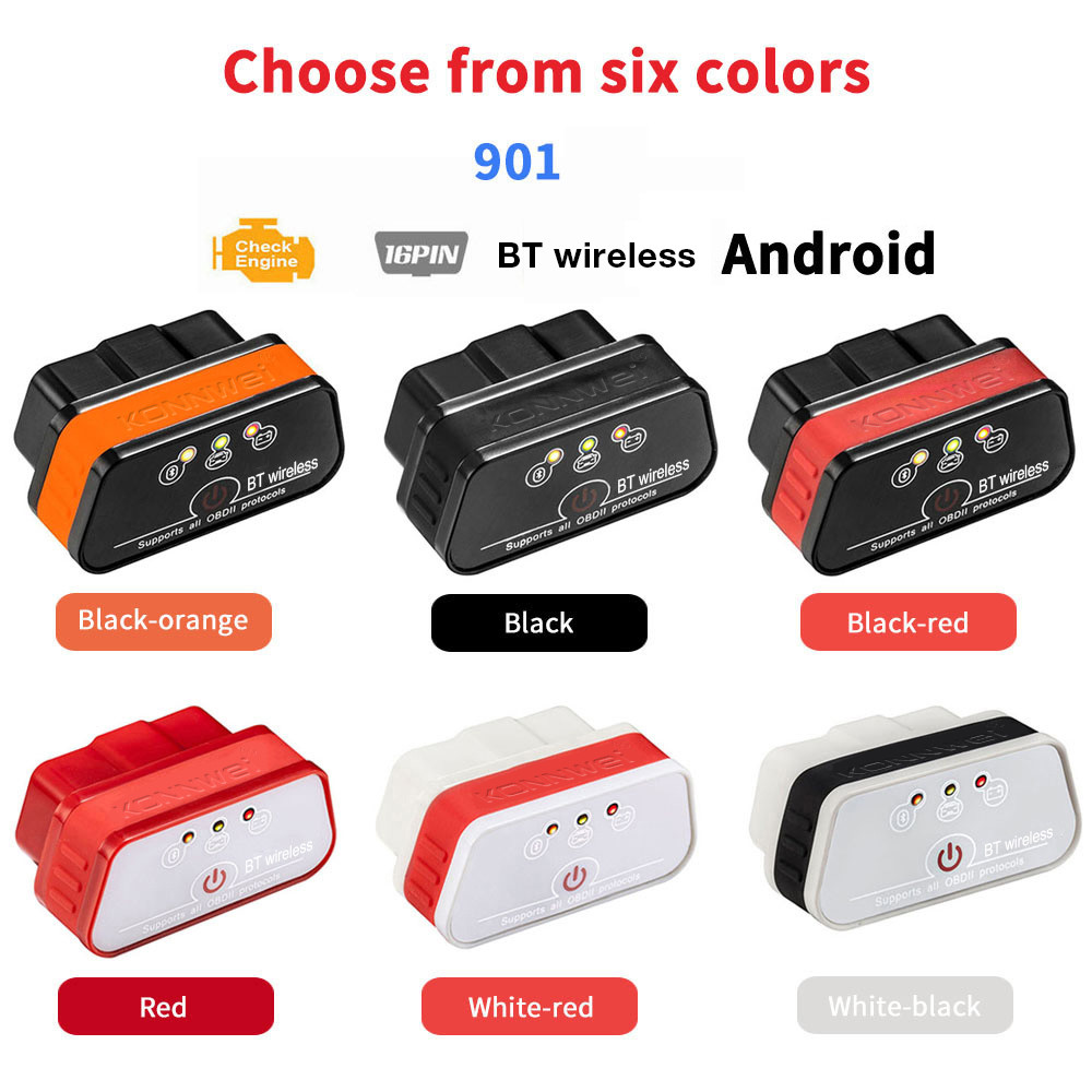 Compact Elm327 Bluetooth Obd2 Car Diagnostic Interface Tool Plug And Play