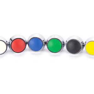 China 2Pin 12mm Momentary Push Button Switch , IP65 Flat Momentary Switch on sale