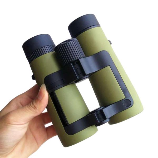 Bak4 10x42 ED Binoculars Wide View Long Range Telescope With Eyeglasses Friendly