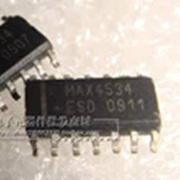 MAX4534ESD+T Multiplexer Switch ICs Fault-Protected, High-Voltage, Single 4-to-1