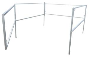China Mobile Rot Proof 1.35m Tall Livestock Handling Equipment For horse float on sale
