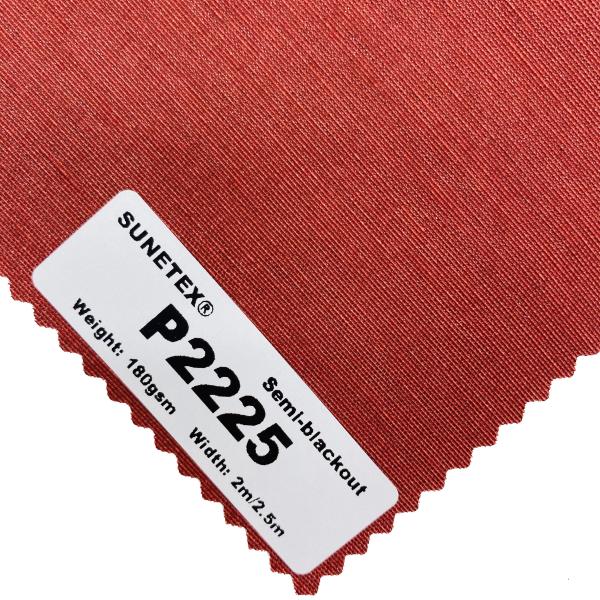 SuneTex Single Side Pearlic Polyester Roller Blinds Fabric 180gsm