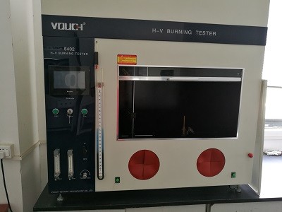 Stainless Steel Horizontal Burning Test For Plastic Material Flame Combustion Performance Test 220v