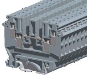 Buy cheap SKJ-4/2X2 Din Rail Terminal Blocks Strong Versatility Full Specification product