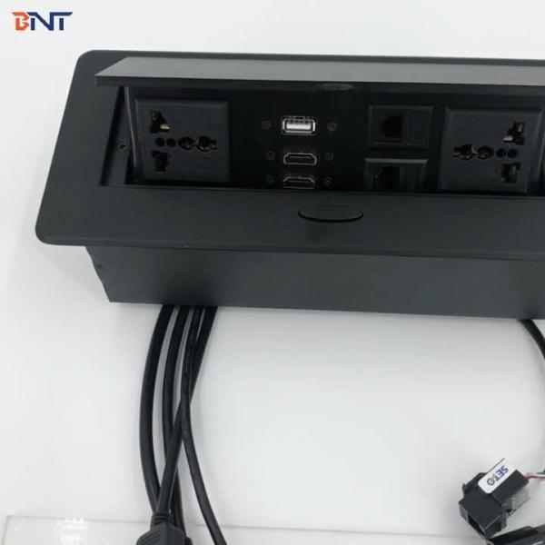 universal power plug for office furniture pop up socket retractable socket